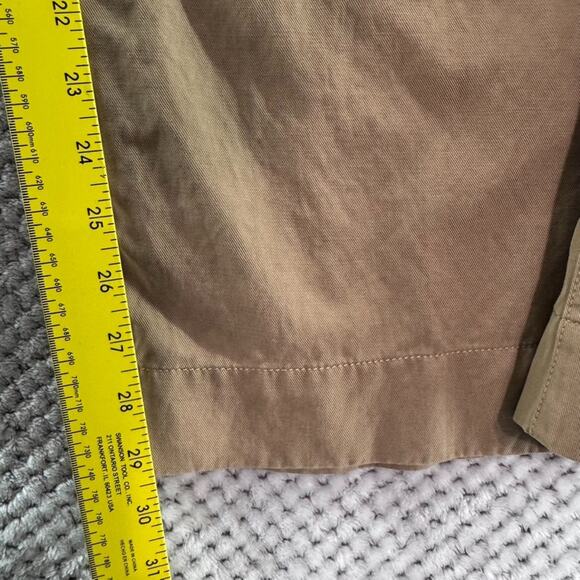 Madewell Harlow Wide Leg Pants Womens 12 Beige Khaki Lyocell Pleated High Rise - Picture 12 of 16